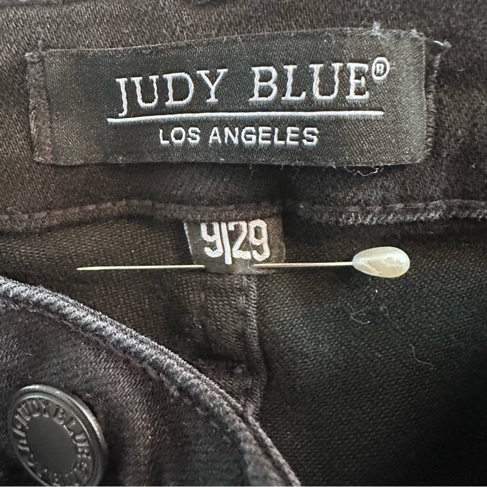 Judy Blue Women's Black Skinny Jeans Size 9/29 - Picture 4 of 5